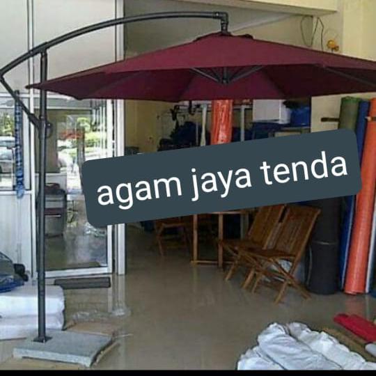 payung tenda gantung /payung taman,pantai,shower angsa.