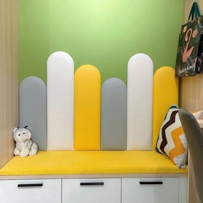 Headboard 20x60 cm - Peredam Suara Kamar - wallpaper - wallpanel - pelindung tembok kamar tidur - He