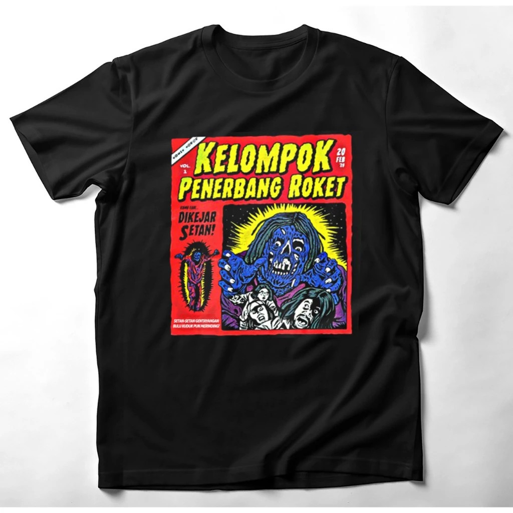 Baju KPR ( Kelompok Penerbang Rocket ) Kaos Musik Band Distro