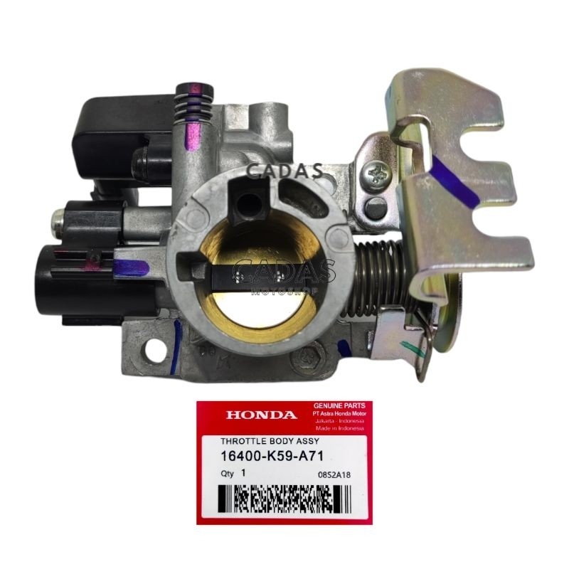 THROTTLE BODY TB SET ASSY ORIGINAL VARIO 150 ESP