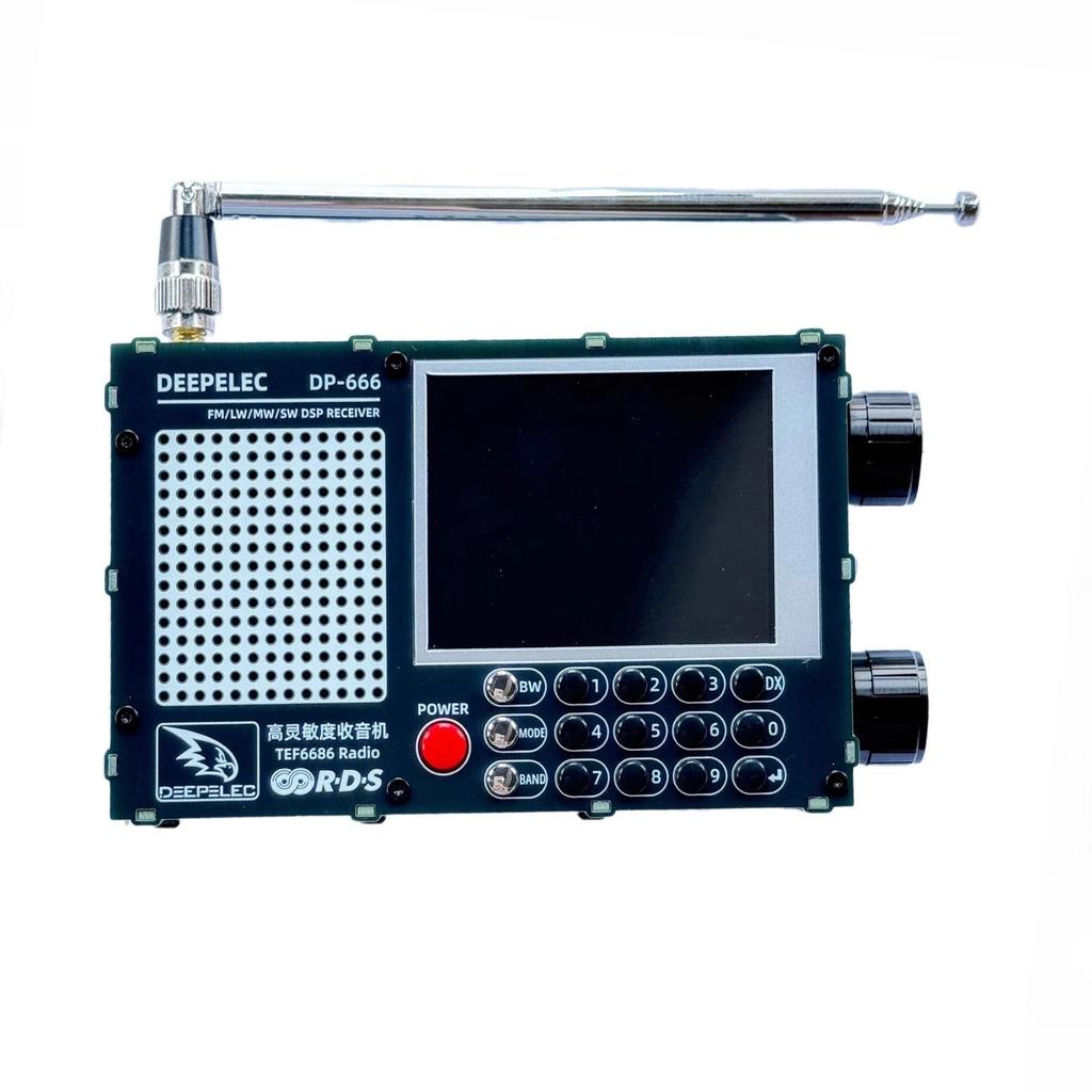 TEF6686 DSP Radio DP-666 High Sensitivity Signal Generator Full Band FM AM FM Shortwave 2.8-inch 320
