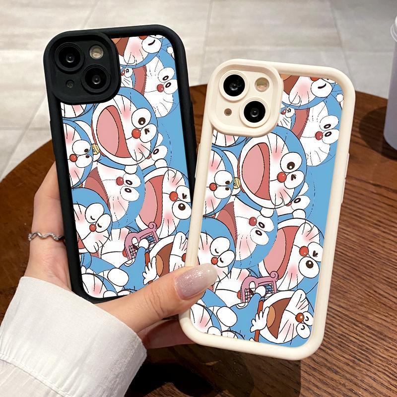 Softcase For Iphone Case 11 Pro Max 6 6S 7 Plus8 Plus 8 SE 2020 2022 X XS XR Lucu Doraemon Soft Came