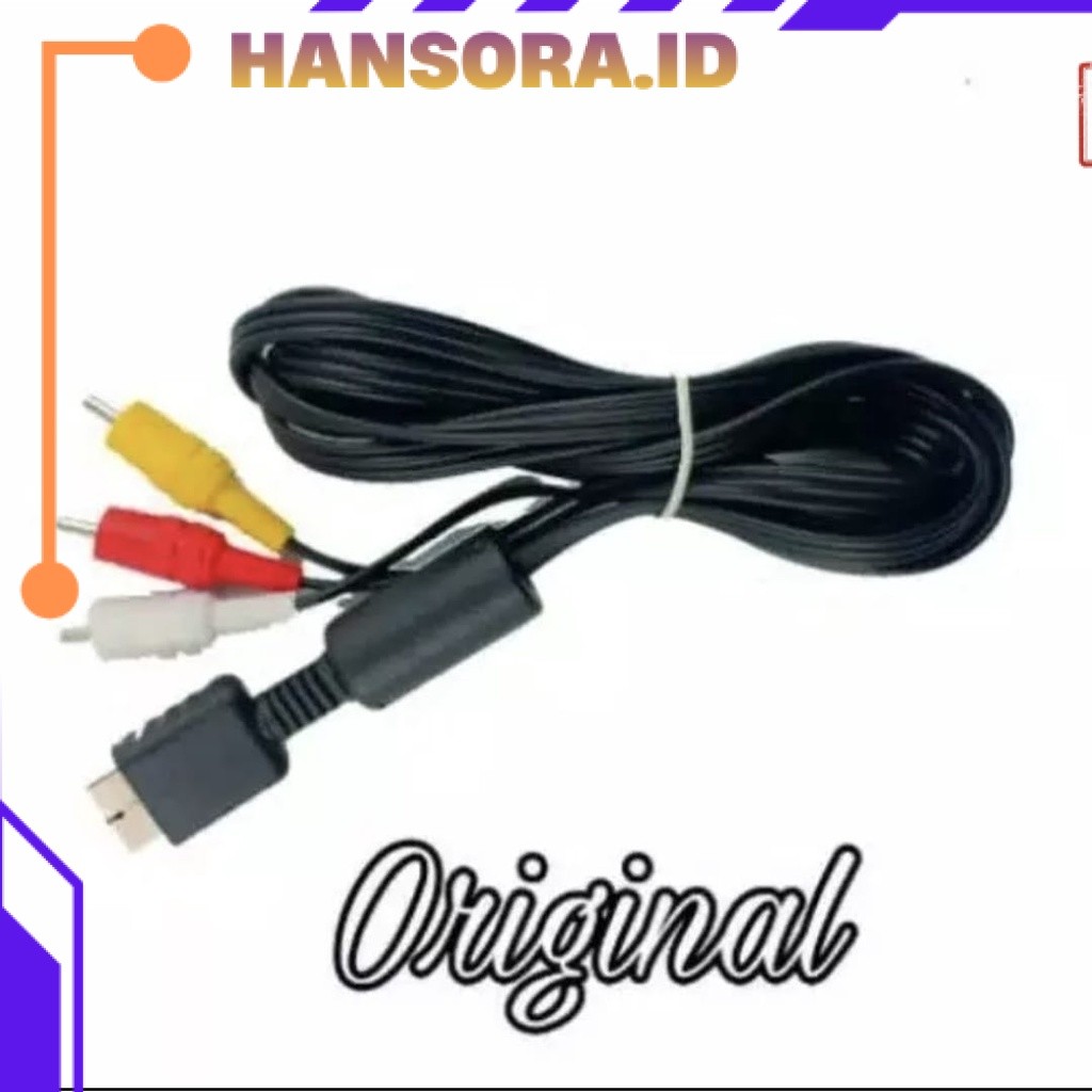 Kabel Av Ori 2,5m Ps Ps1 Ps2 Ps3 Av Original PRJ TERBARU 2026 COD TERMURAH TERLARIS
