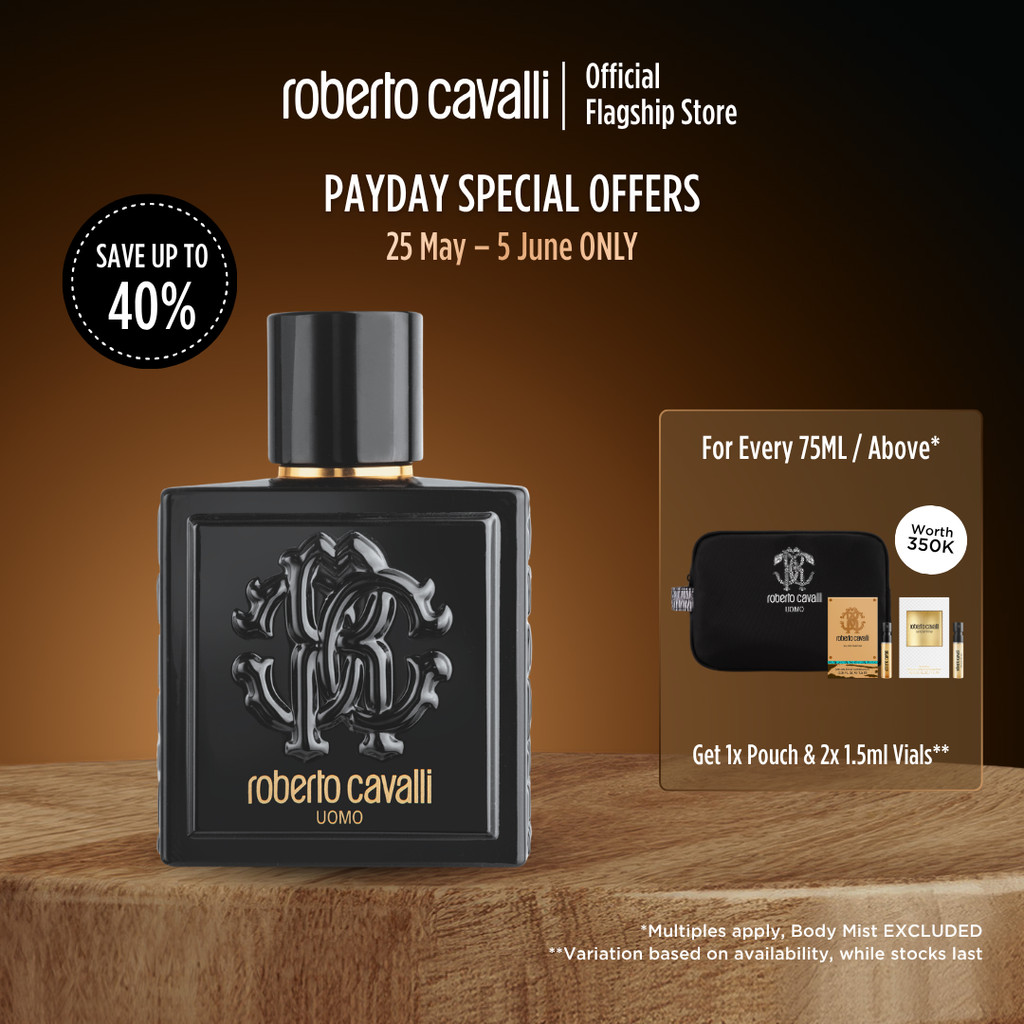 Roberto Cavalli UOMO EDT 100ml - Parfum Pria