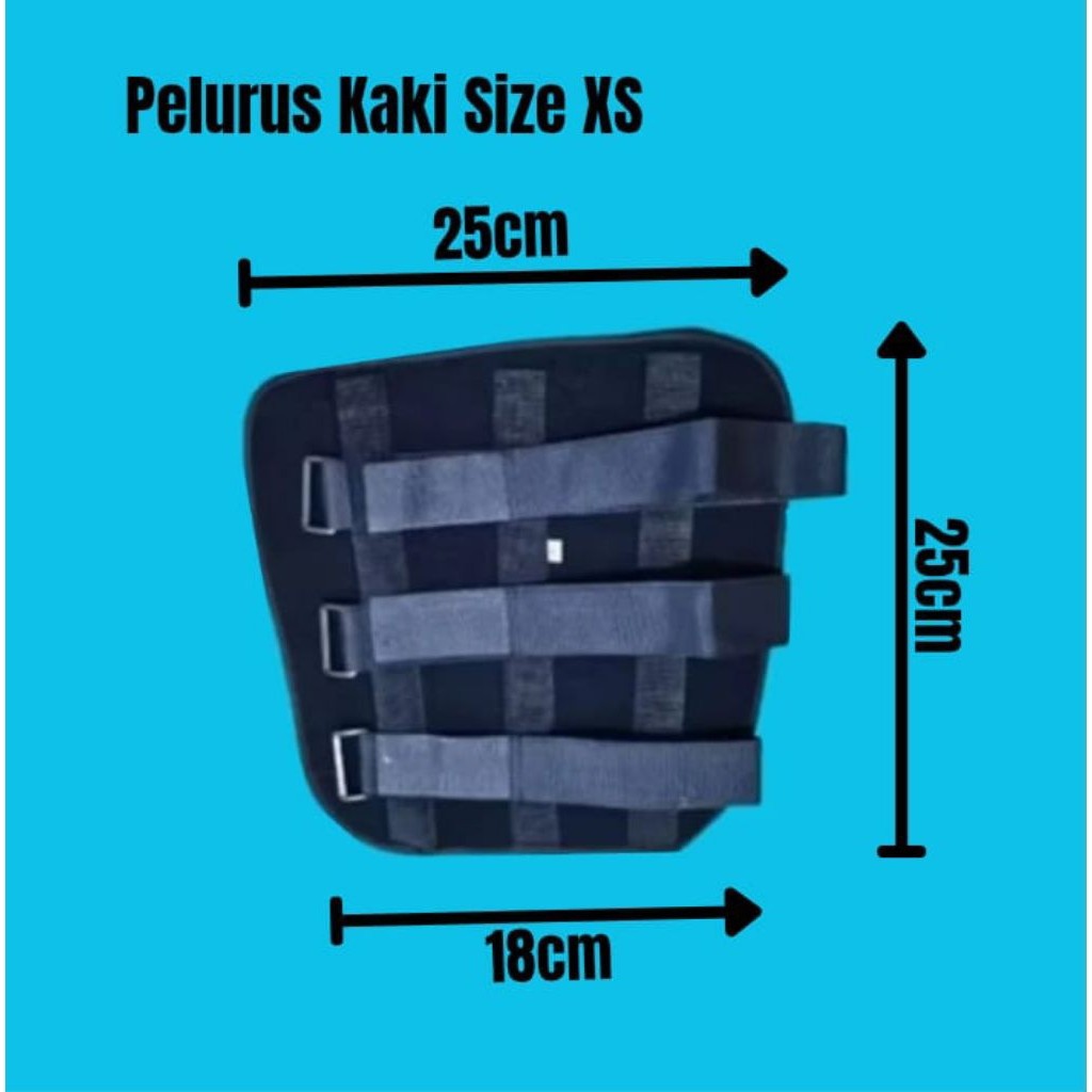 Pelurus Kaki Bengkok/Penahan Kaki Cidera-Patah/Backlab Calf