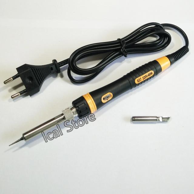 Solder IC Hp 60 Watt Tipe 937 - Mata Solder Station Lancip dan Pisau