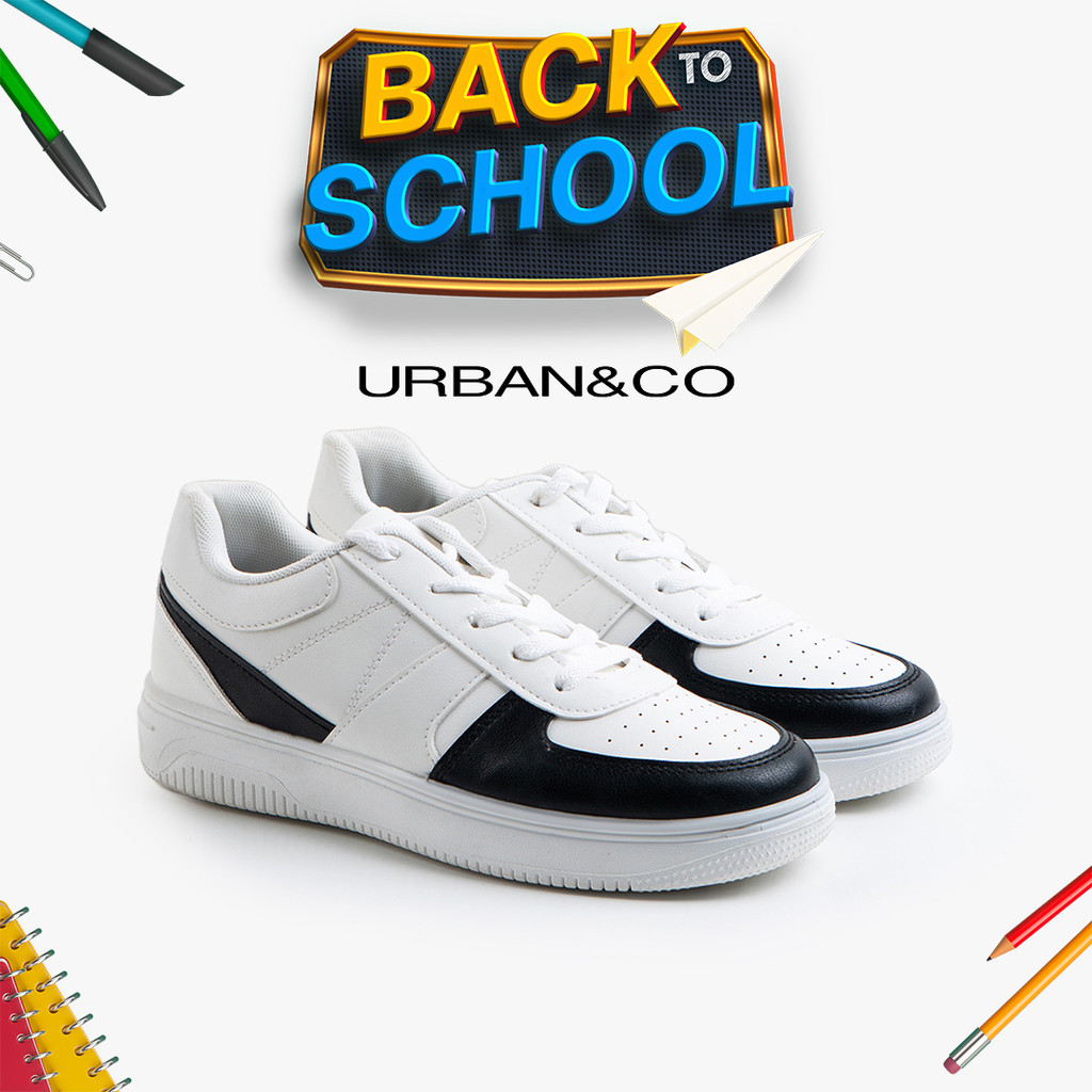 URBAN&CO Phonix Essentials Sneakers Sport Sepatu Sekolah Kuliah Wanita