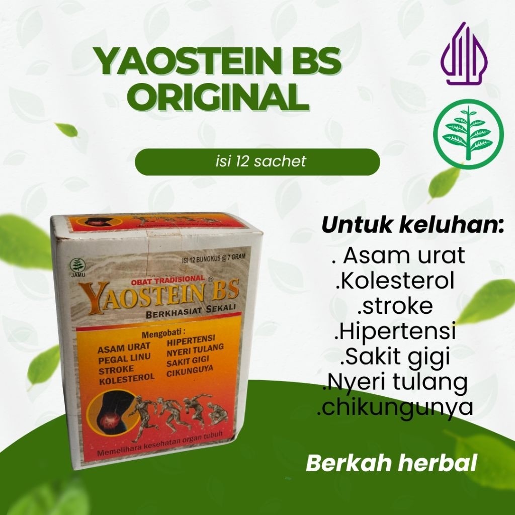 Herbal Yaostein Bs Original Asli Kapsul