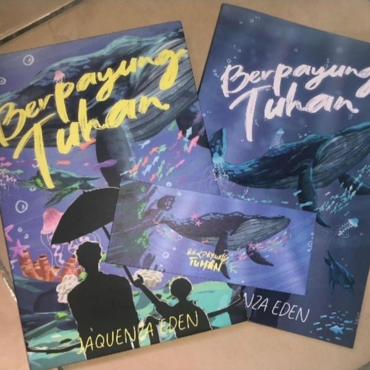 preloved novel Berpayung Tuhan (Jaquenza Eden)