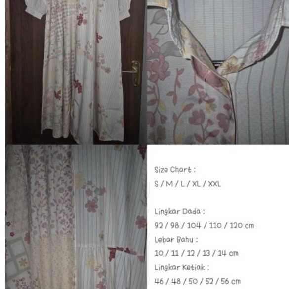 PRELOVED MURAH Gamis/Dress merk Kienka