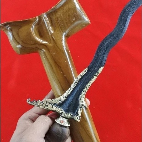 keris langitan MEGANTORO kinatah bugis KT - bilahan saja - bilahan saja