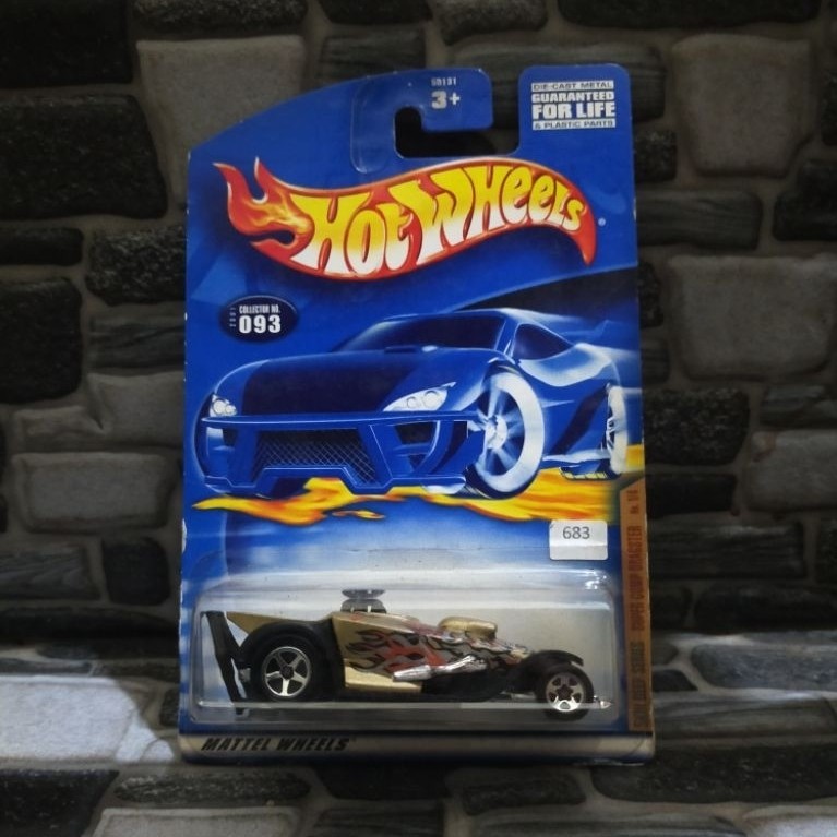 Hot Wheels Super Comp Dragster Skin Deep Series - Blue Card