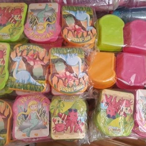 BIG PROMO LUNCH BOX OMPRENGAN ROTI MINI KOTAK MAKAN