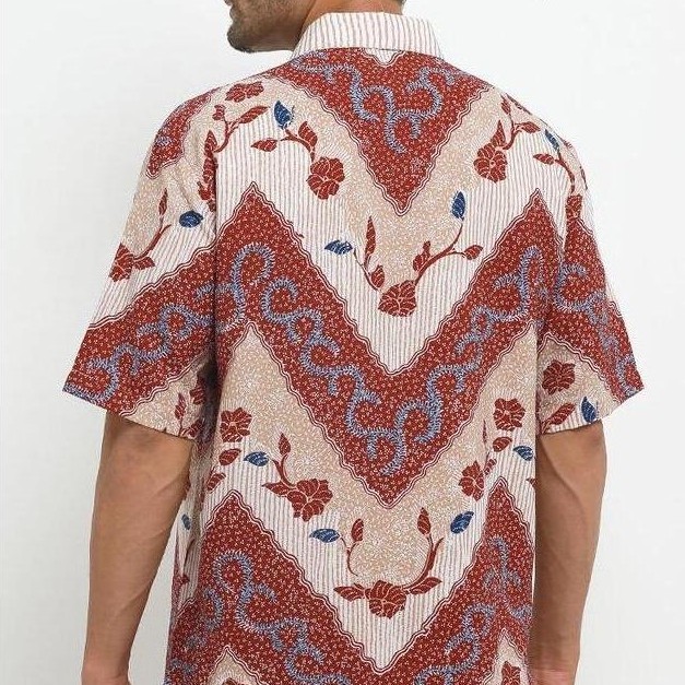 NEW ARJUNA WEDA HEM BATIK PRIA MOTIF RANG RANG ISI II - REGULAR FIT | SEMI SUTRA DOBBY | LAPIS FURIN