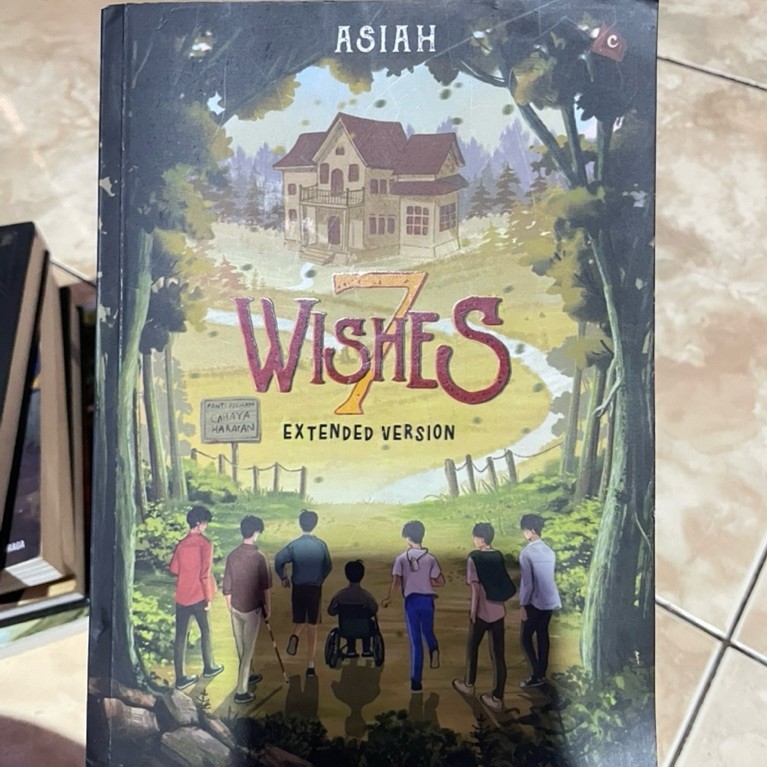 Preloved novel 7wishes ori 100%