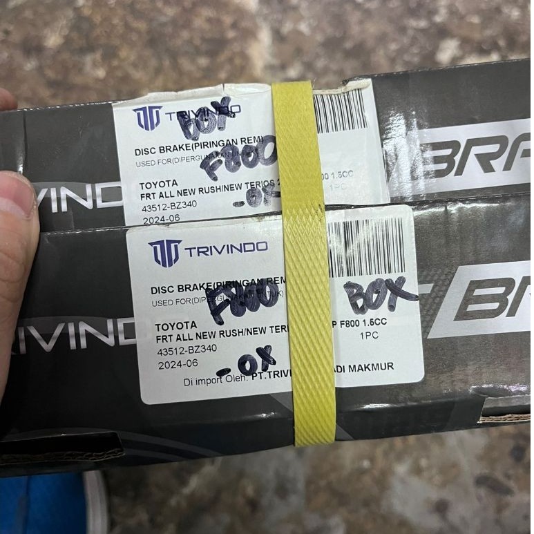 TRIVINDO 1 buah disc brake daihatsu TARUNA TERIOS toyota RUSH