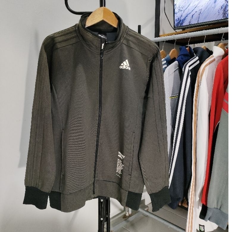 Jacket Tracktop Adidas Denim Wam Up Original
