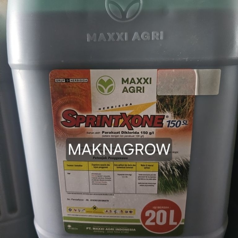 Herbisida SPRINTXONE 150 SL Racun rumput kontak 20 liter