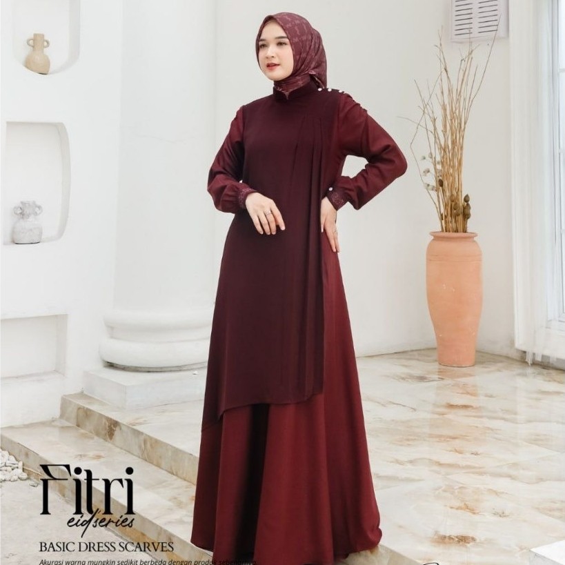 Fitri dress - Gamis dewasa - Gamis myzta//