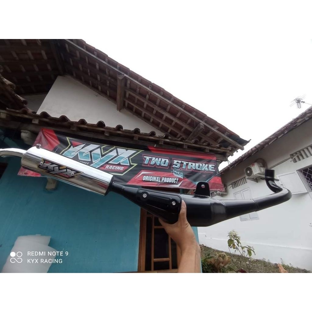 knalpot Suzuki tornado gs/gx original kyx racing