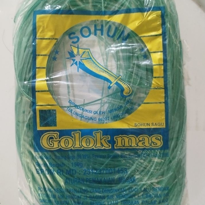 Sohun Cap Golok Mas - Nasi Lembut dan Mudah Diserap