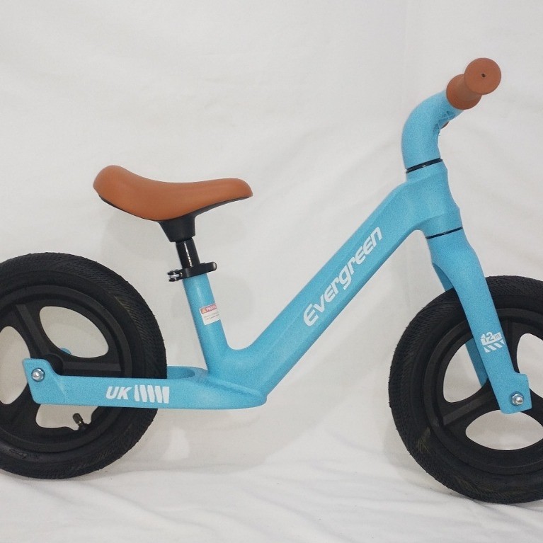 Sepeda Keseimbangan Pushbike Balance Bike Evergreen EG01 BAN POMPA Terbaru Vintage Retro ASLI TERMUR