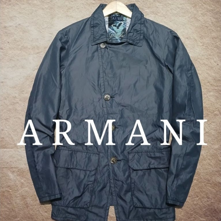 Jaket casual keren ARMANI JEANS bekas pakai