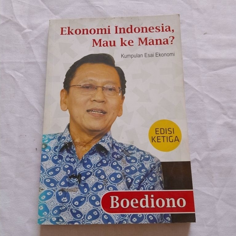 BUKU EKONOMI INDONESIA MAU KE MANA / BOEDIONO