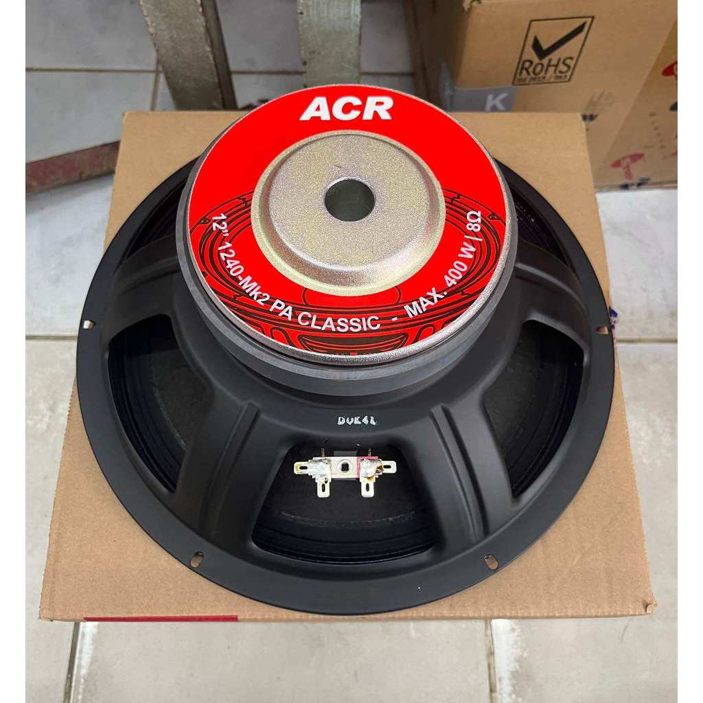 Speaker Komponen ACR 1240 ACR1240 PA Classic Full Range 12Inc 500Watt
