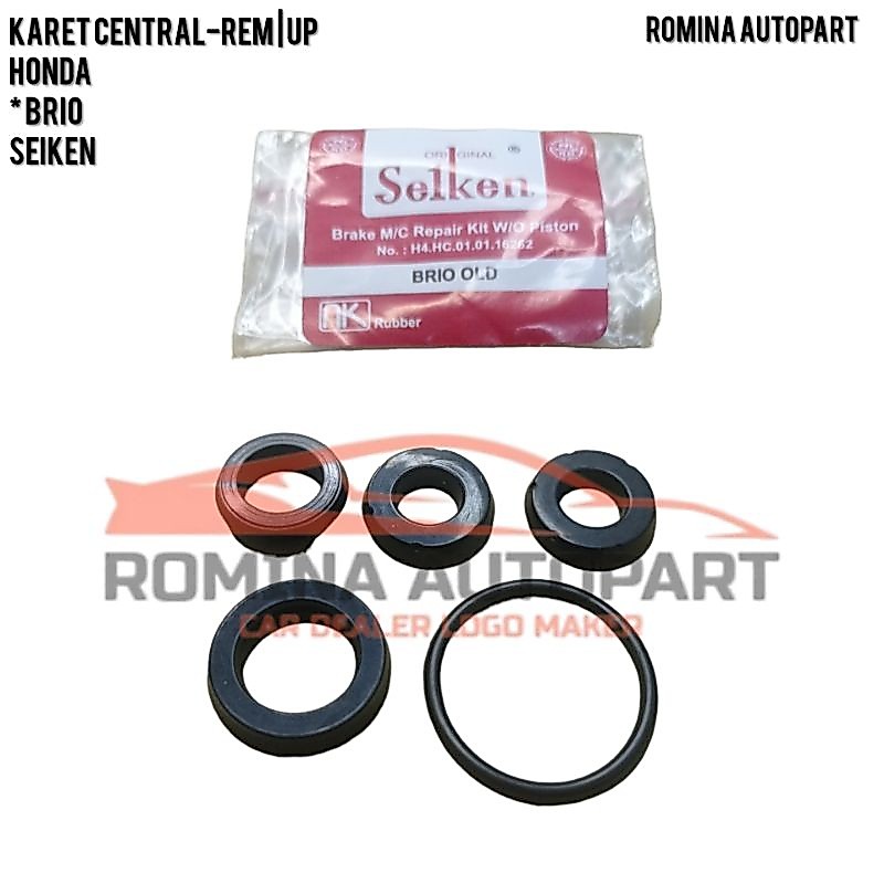 KARET CENTRAL REM ATAS SEAL KIT BRIO 1SET ORIGINAL