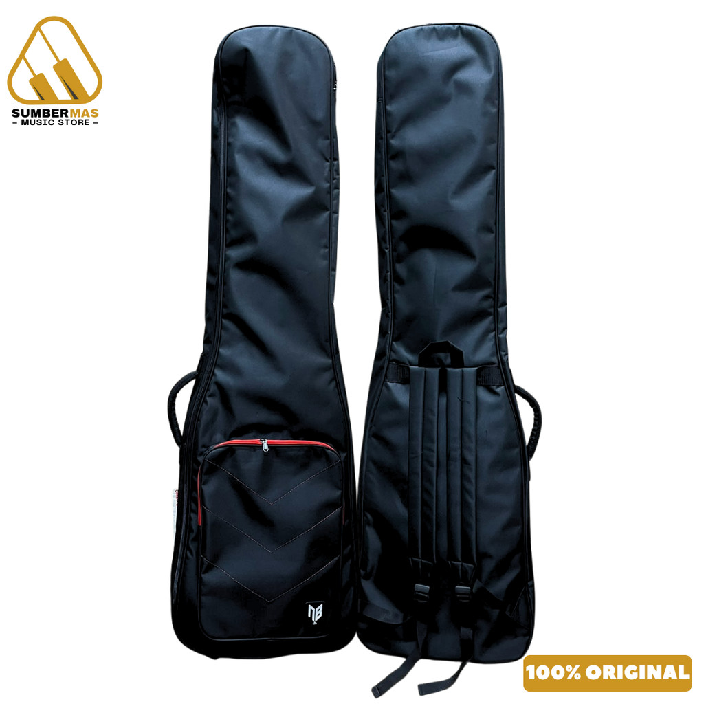 NB Alpha Bass Guitar Semi Gigbag - Tas Bass Semi Gigbag