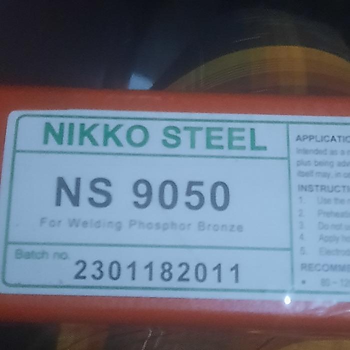 Jual Kawat Las Nikko Steel Bronze Phose/Ns 9050 Ukuran 3.2Mm-Kab.Surab