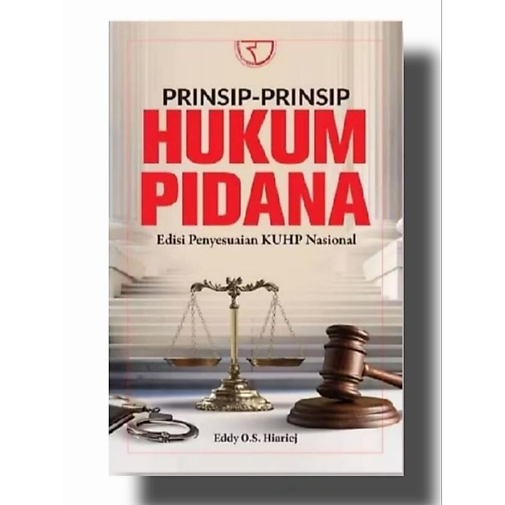 Buku Prinsip-Prinsip Hukum Pidana Edisi Penyesuaian KUHP Nasional - Eddy O.S. Hiariej (ORIGINAL)