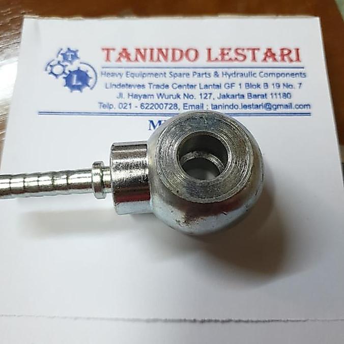 Fitting Banjo Komatsu 1/4" x 12mm Tebal 25