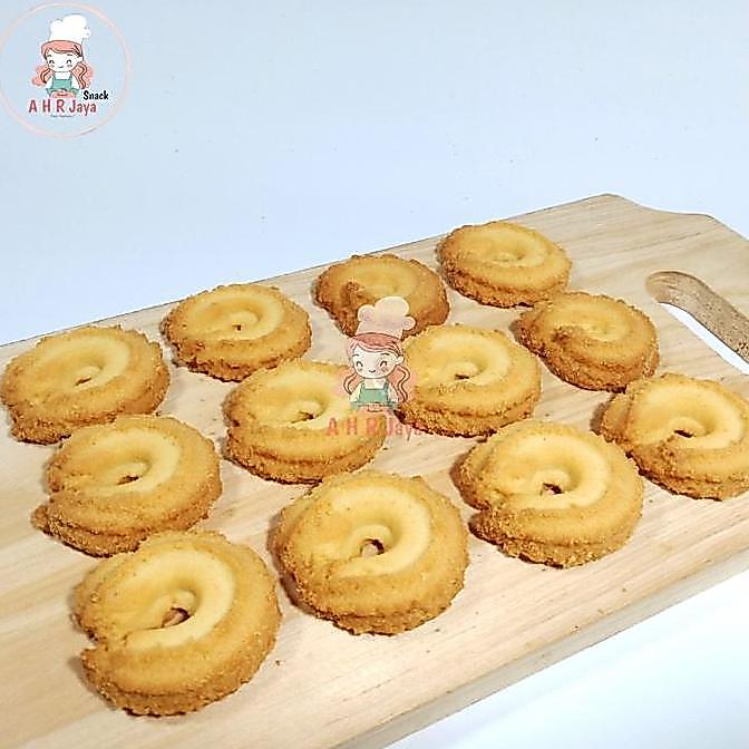 Barudatanglagi- Biskuit Vanilla Ring Monde Butter Cookies Kiloan Isi 50 Gram