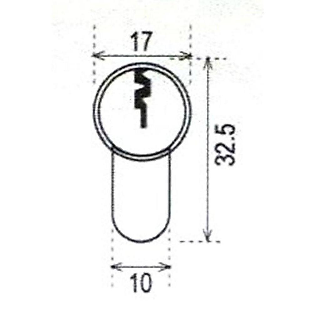 ELECTRONIC CYLINDER DEKKSON EC D01 Silinder Kunci Elektronik Dekson