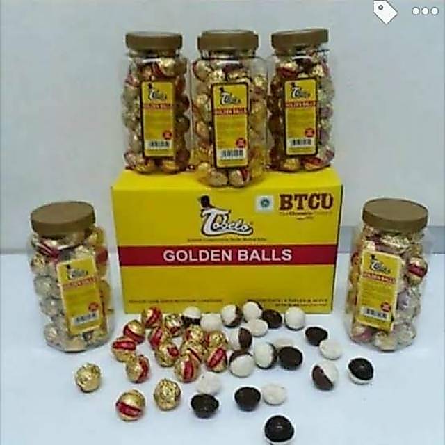 TOBELO Goldenballs coklat/coklat tobelo