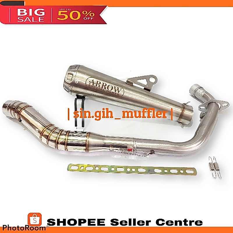 Knalpot ARROW Exhaust R15 v3 cbr 150r GSX150 Mt15 CB150 Vixion Xabre Byson