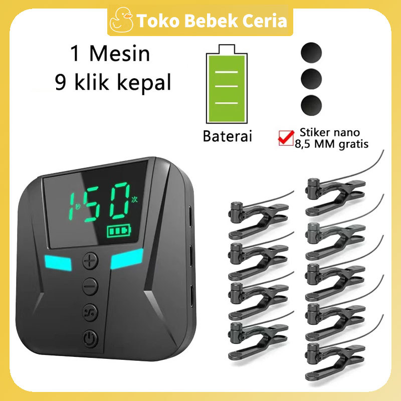 Alat Tap Tap Layar Auto Clicker untuk Smart Phone Multifunctional Layar Ponsel Klik Otomatis Auto Kl