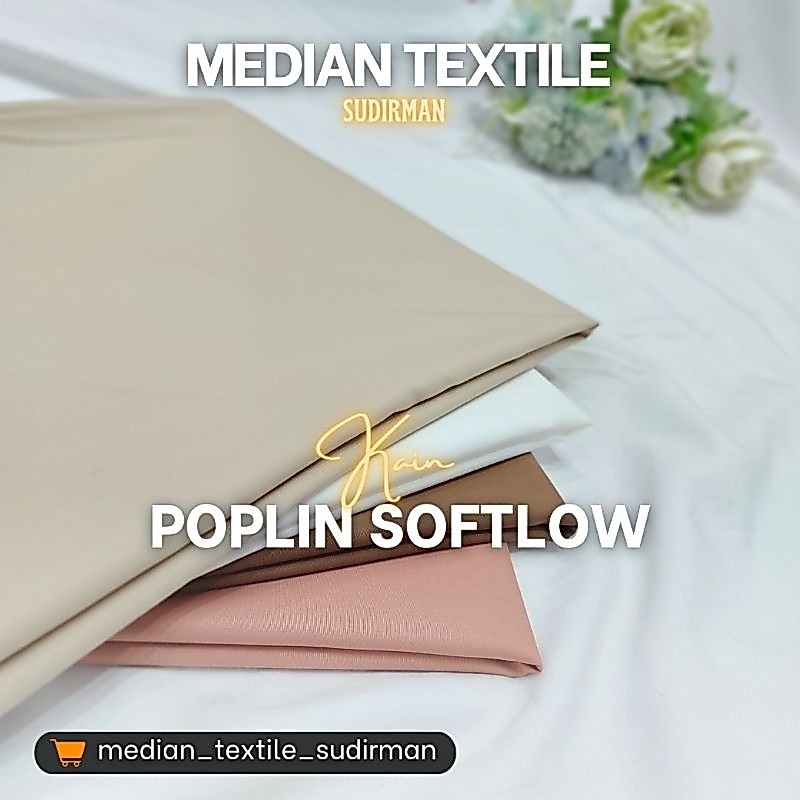 Poplin Soft Low (SHIMPONY) | Kain Poplin Soft Low | Kain Poplin Halus #MEDIANSUDIRMAN