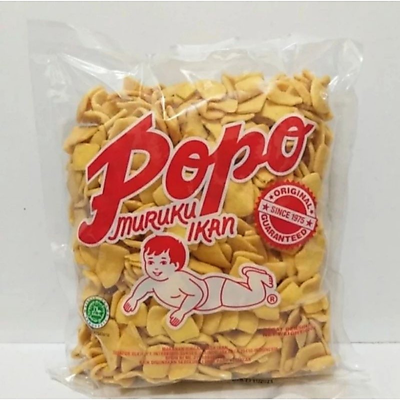 SNACK IKAN POPO MARUKU ORIGINAL | SNACK IKAN MALAYSIA 400 gram