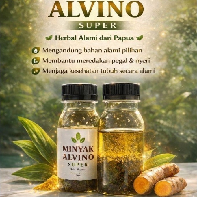 minyak alvino ori - ( ANUGRAHABADI ) - MINYAK ALVINO PAPUA 100% ORI ORIKINTIL 100% Alvino Minyak Dab