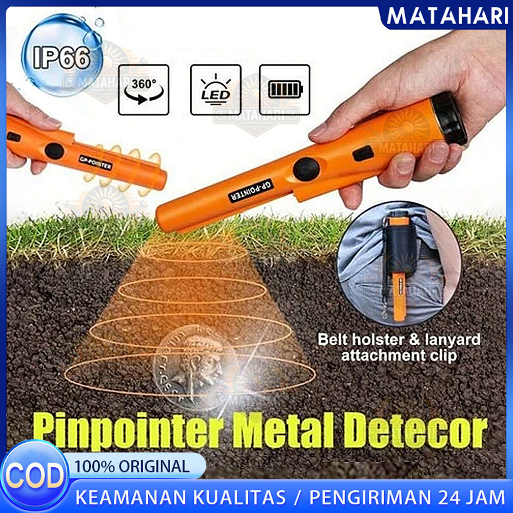 Metal Detector Alat pendeteksi logam emas / gold detector / alat pendeteksi emas / detektor logam em