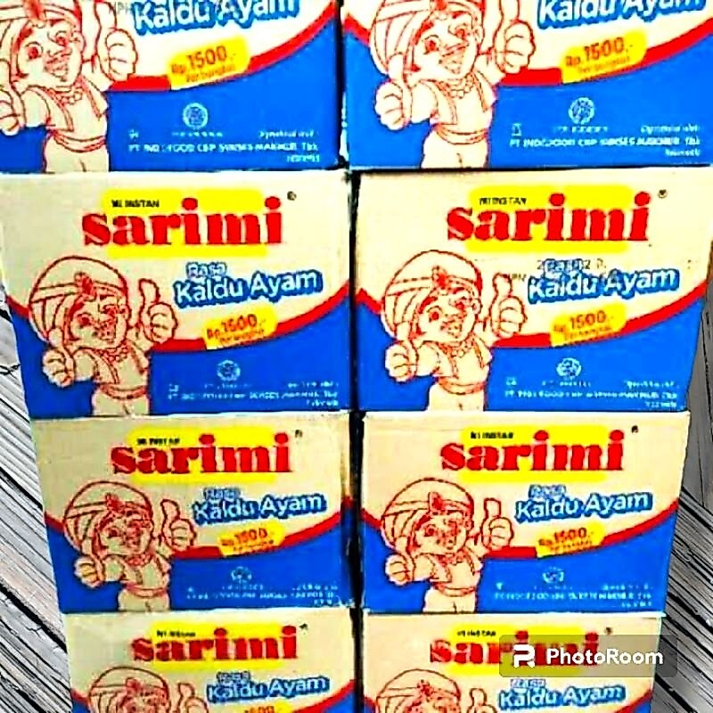 Sarimi kaldu ayam mie instan Mie kaldu 1 dus 40pcs