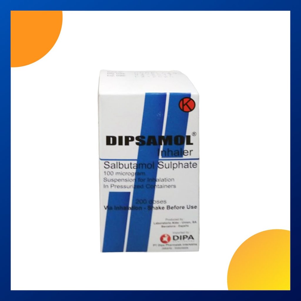 DIPSAMOL INHALER 1 CANISTER @ 200 DOSIS