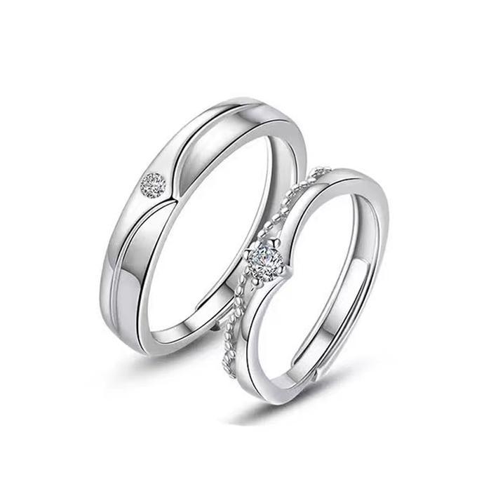 CINCIN COUPLE NEW-SEPASANG-LOVE YOU knot,cincin couple model baru ,cincin couple titanium campuran-N