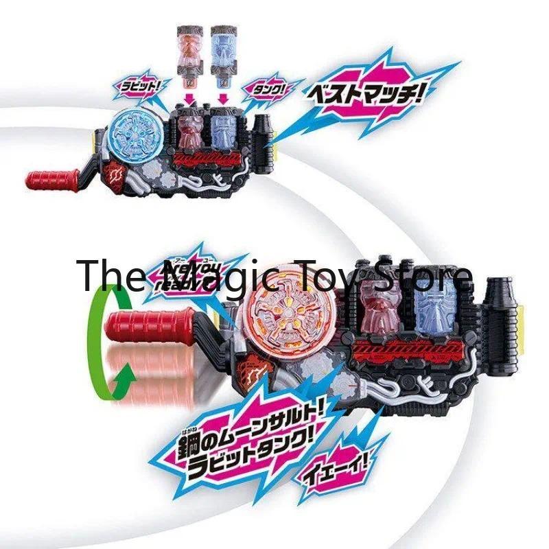 Bandai DX Build Driver Gold Rabbit Silver Dragon Bottle Set Kamen Rider Build Belt Rabbit Tank Colle