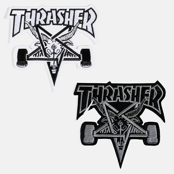 Bordir Thrasher Skategoat Patch | Bordir Tempel | Authorized Dealer | Etaks Store