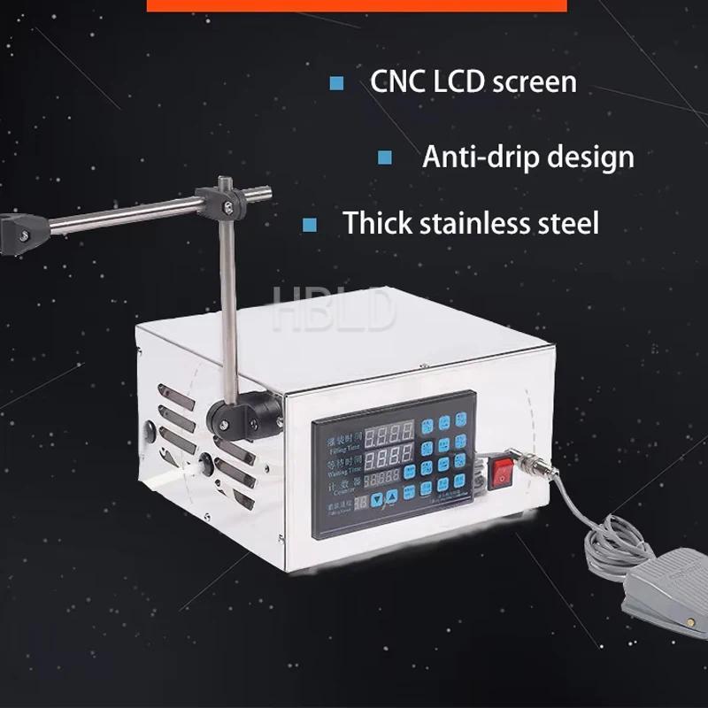 Manual Small CNC -Automatic Piston Liquid Filler for Whiskey Milk High Quality Filling Machine