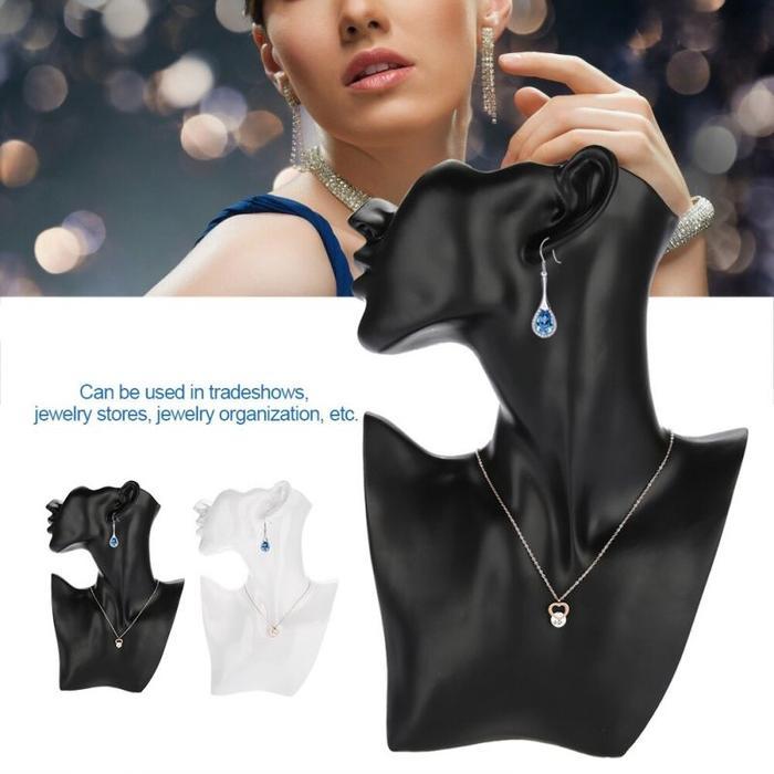Jewelry Display Mannequin Stand Patung Display Perhiasan Cincin Kalung Gelang Anting Toko Emas Perak